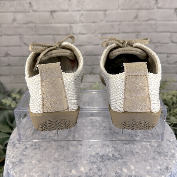 Arcopedico LS Beige Stretch Knit Lace-up Sport Casual Walking Shoes WMS 9.5M✨EUC - Picture 6 of 10